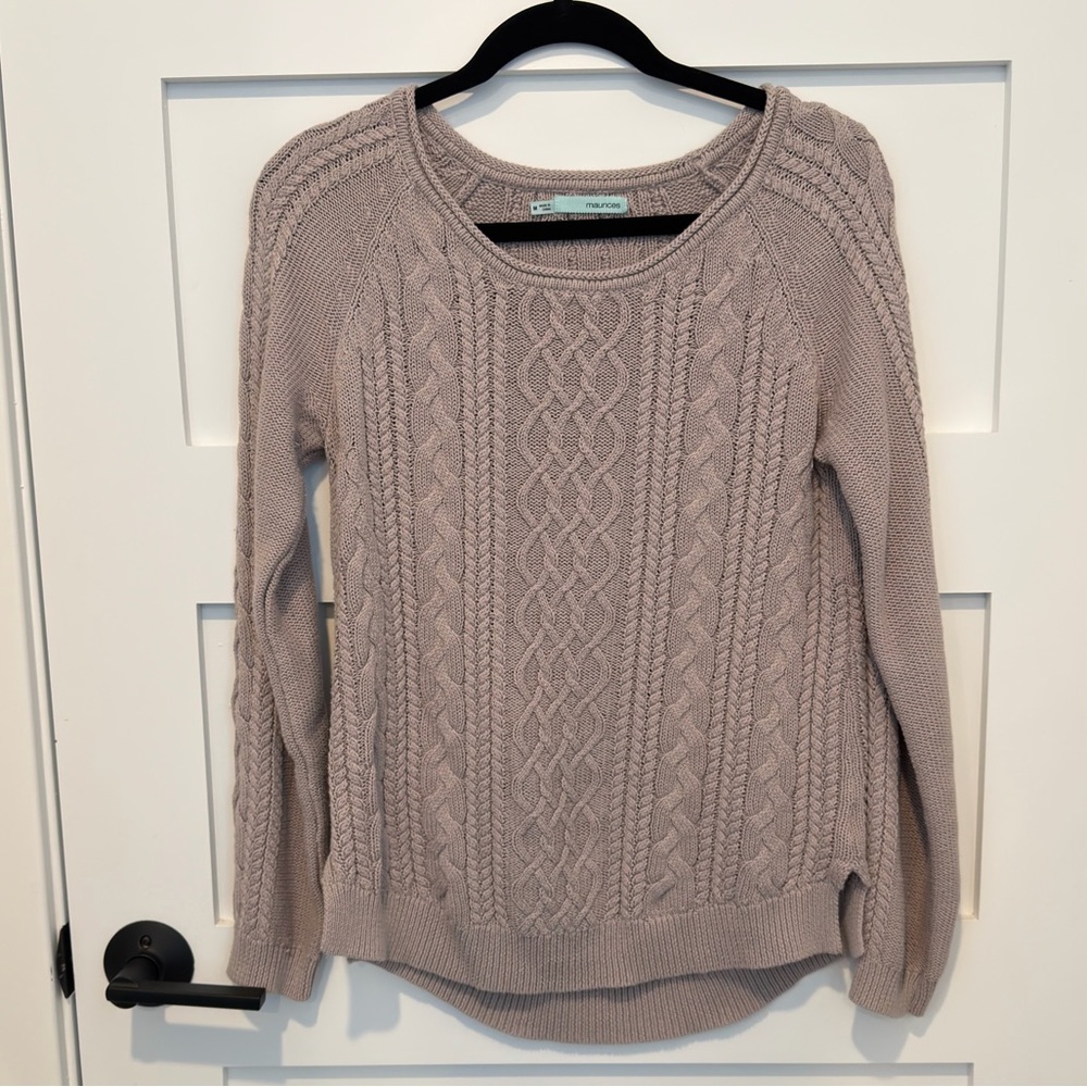 Maurices Cable Knit Sweater - Picture 3 of 11